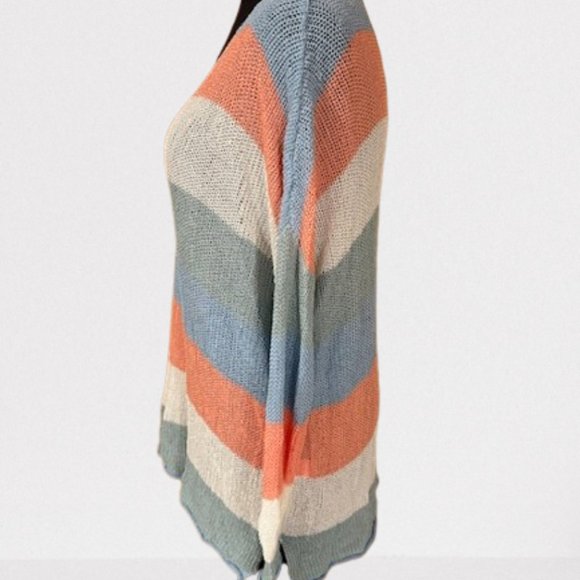 Davi & Dani Pastel Color Block Knit Sweater  4058   NWT Boutique - Picture 2 of 11